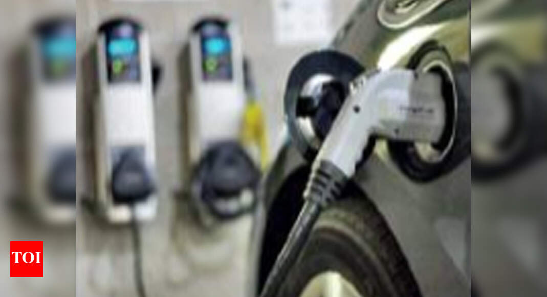 EV charging station pilot run at CESC HQ Kolkata News Times of India