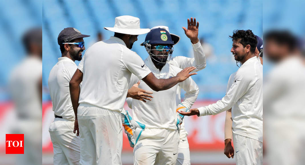 India vs West Indies India crush West Indies by innings and 272 runs