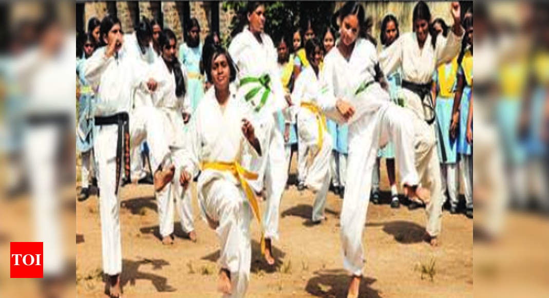 girls to be trained in martial arts In a first, girls of