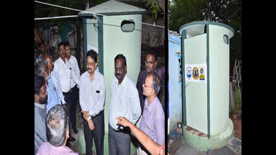 Free toilets constructed under Swachh Bharat Mission handed over to beneficiaries