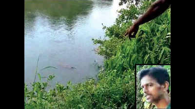 With his wolf whistle, Konkan man turns 'Pied Piper' and sways crocodiles out of river