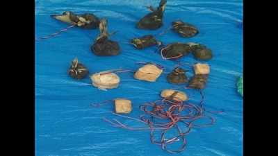 Miniature IEDs seized from Maoists’ possession in Sukma