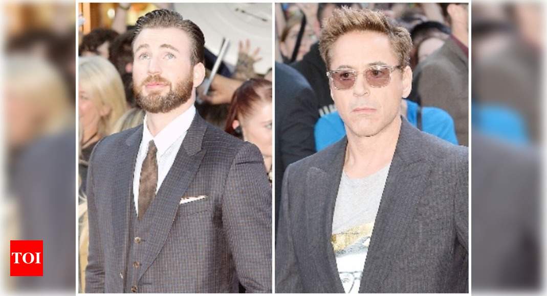 Robert Downey Jr has a special message for Chris Evans as he announces ...