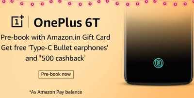 OnePlus 6T Pre-Booking on Amazon: Early birds get free Type-C Earphone & more