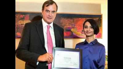 Noida girl was British high commissioner for a day