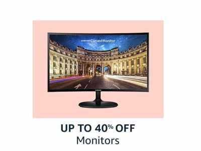LED monitors: Up to 40% discount at Amazon Great Indian Festival Sale