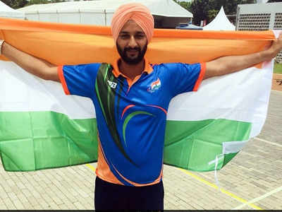 Gold for archer Harvinder Singh at Asian Para Games
