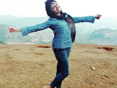 Picture: Mani Bhattacharya’s adorable pose in the mountains