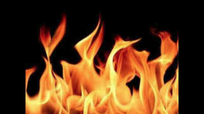 Fire in Fancy Bazar, firemen rescue four