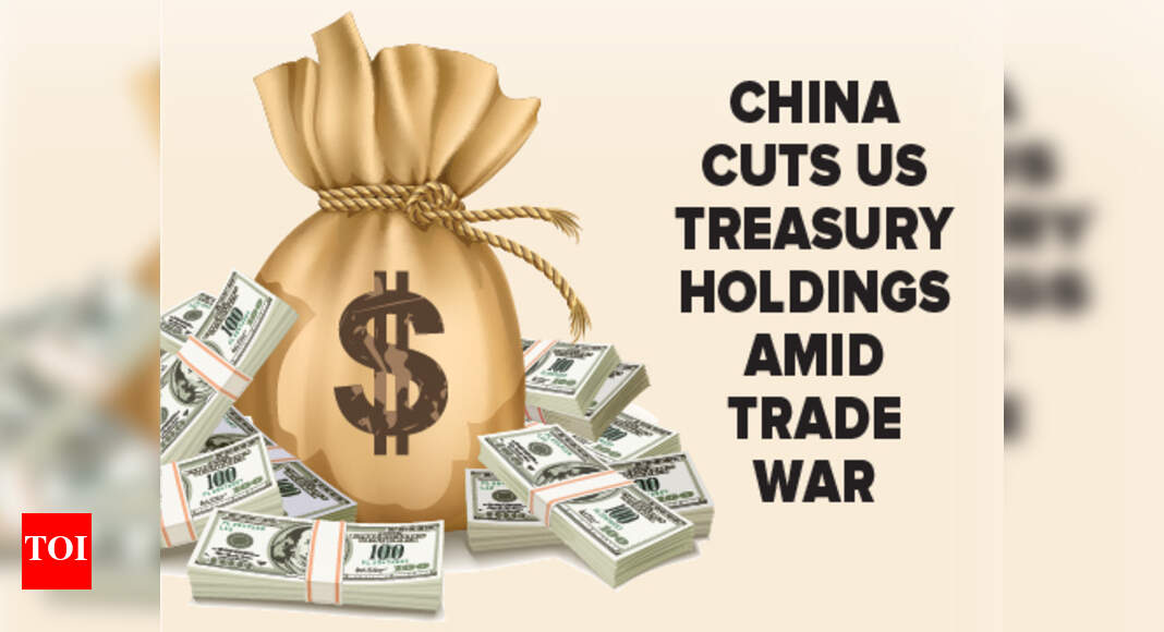 Infographic China's US treasury holdings slip to 1.17tn in July