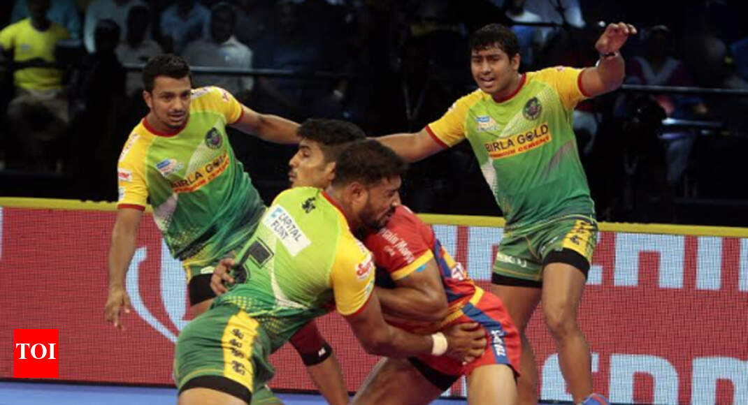 Pro Kabaddi 2018: Patna Pirates pull-off thrilling win over UP Yoddha - Times of India