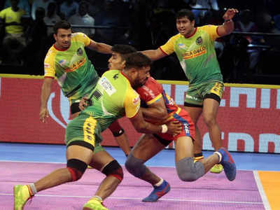 Pro Kabaddi League: Patna Pirates pull-off thrilling win over UP Yoddha-  The New Indian Express