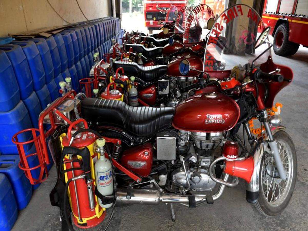 fire engine bike