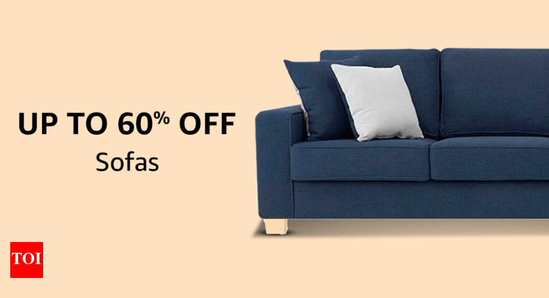 Amazon Sale on furniture: Up to 80% off on Sofa sets, Recliners ...