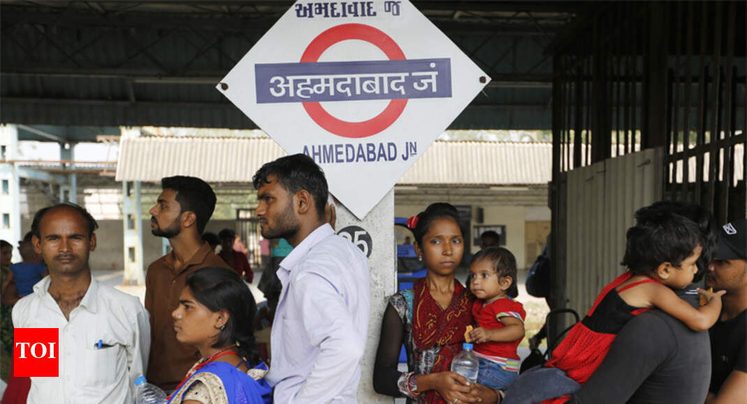 Migrants make up 70% of workforce in Surat, 50% in Ahmedabad: Study - Times of India