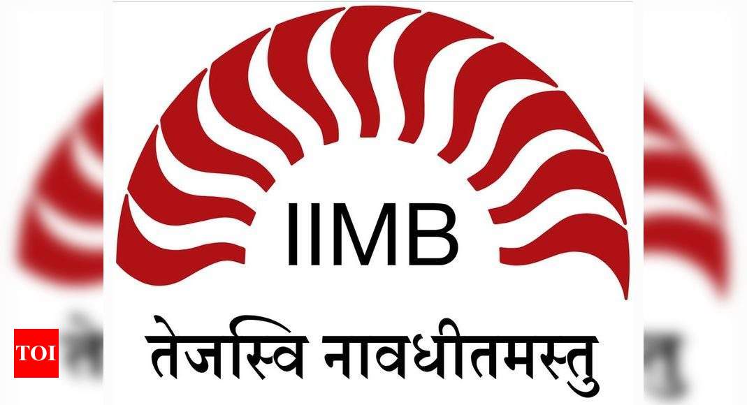 IIMB To Celebrate Its 45th Foundation Day - Times Of India