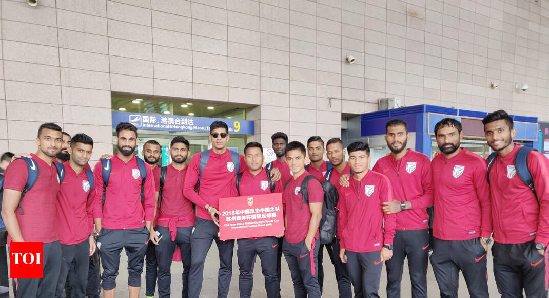 After 21 years, India-China clash on football field - Times of India