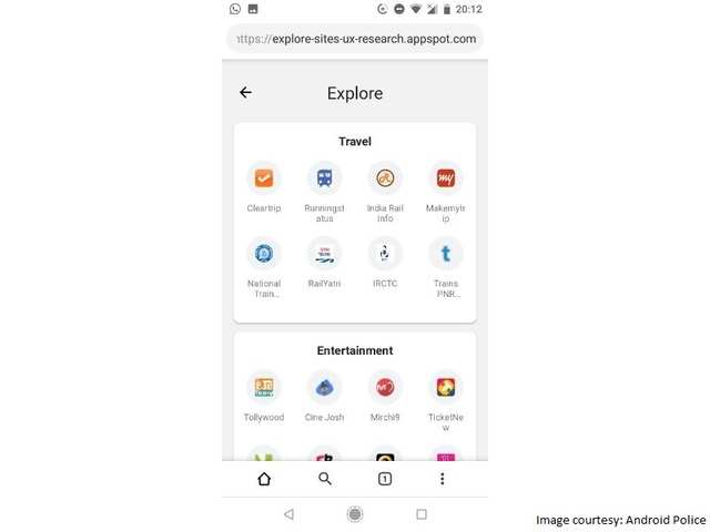 Google reportedly testing new user interface on Android