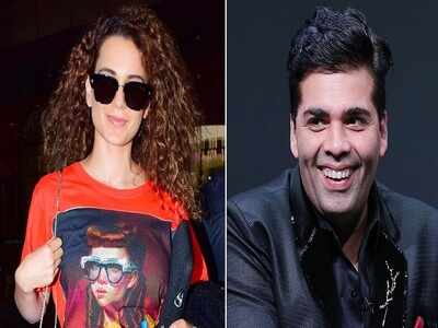 #MeToo movement: Kangana Ranaut targets Karan Johar for being silent