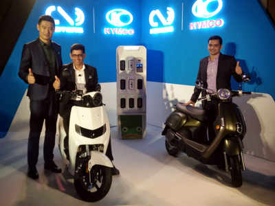 Kymco, Twenty Two Motors unveil Ionex electric vehicle solution for India
