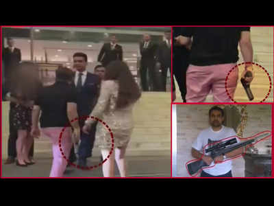 Shocking: Ex-BSP MP’s son brandishes gun, intimidates couple in Delhi hotel