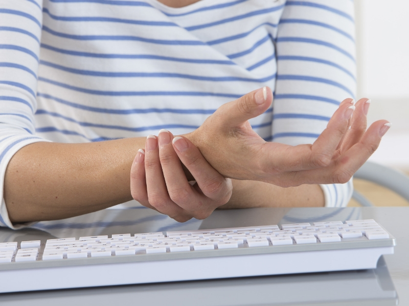 How to ease wrist pain caused by typing all day Times of India