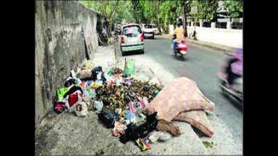 Container bins taken off, garbage strewn on Surat roads