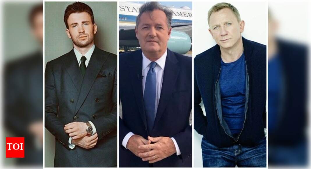 Chris Evans takes on Piers for mocking Daniel Craig English