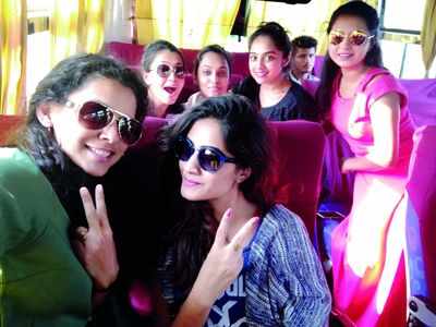 Television heroines gather for a colourful fest in Chitradurga