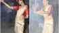 Watch: Sushmita Sen performs ‘Dhunuchi’ dance with her daughters at Durga Puja