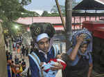 Kavitha Jakkala, Rehna Fathima return without entering the Sabarimala shrine