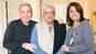 Rishi Kapoor poses with Javed Akhtar for a happy photo