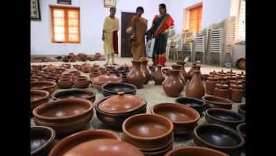 Tribal artisans from Nilambur organize pottery exhibition