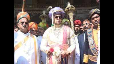 Mysore Palace conducts private Dasara rituals after a delay
