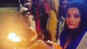 Actress Sheeba performs Ganga aarti at Rishikesh