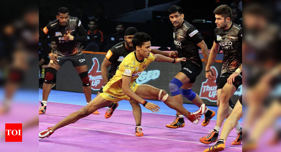 U Mumba Face Telugu Titans in Pro Kabaddi League Season 3 Opener