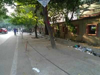 Encroachment of public space by housing societies