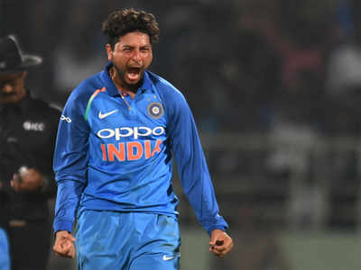 It was very difficult bowling in the dew: Kuldeep Yadav