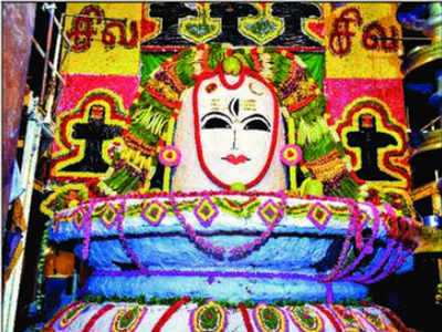 Annabhishekam performed at Siva temples