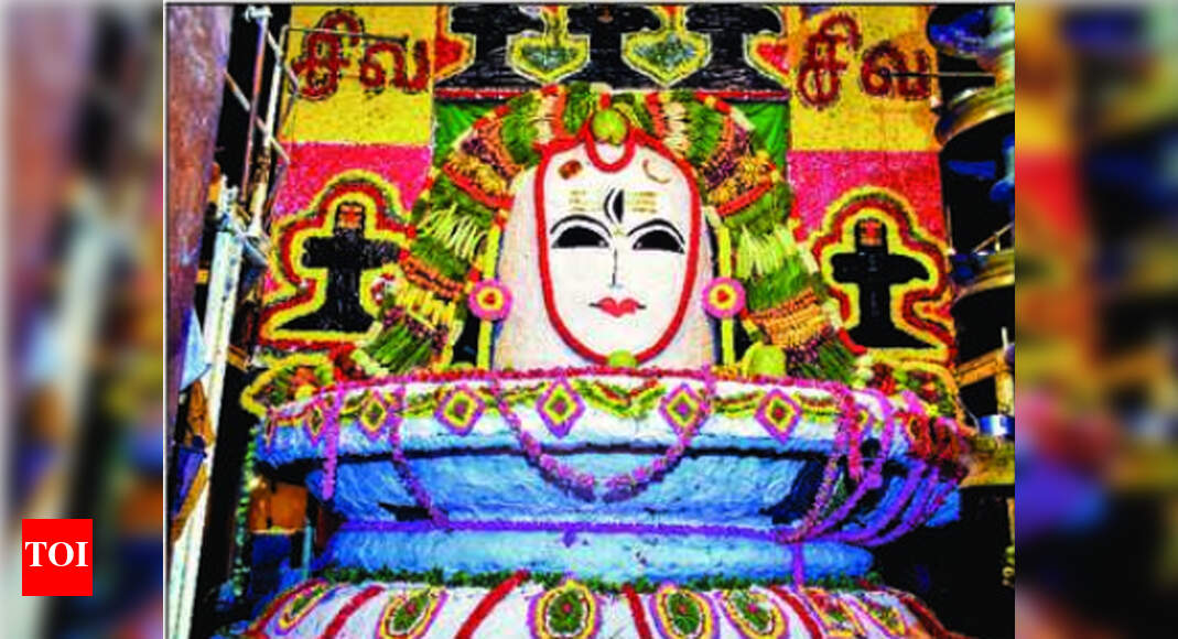 Annabhishekam performed at Siva temples Trichy News Times of India