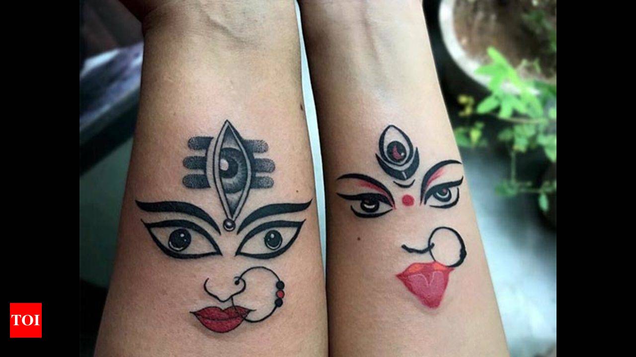 Durga tattoo hi-res stock photography and images - Alamy