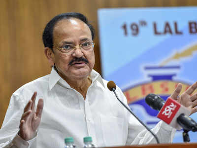 Vice President Venkaiah Naidu airs concern over farm populism during elections