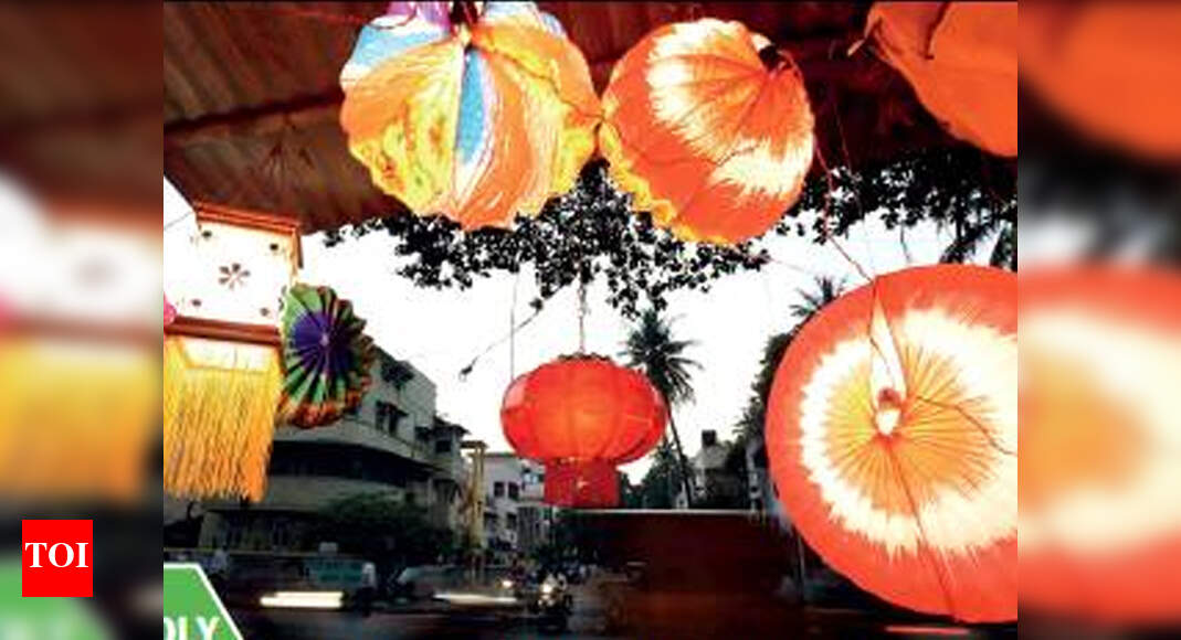 Ecofriendly twist to this year’s lanterns for Diwali Pune News
