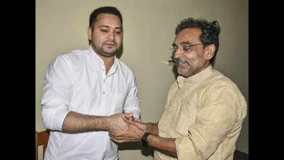 Upendra Kushwaha meets Tejashwi, LJP in touch with RJD