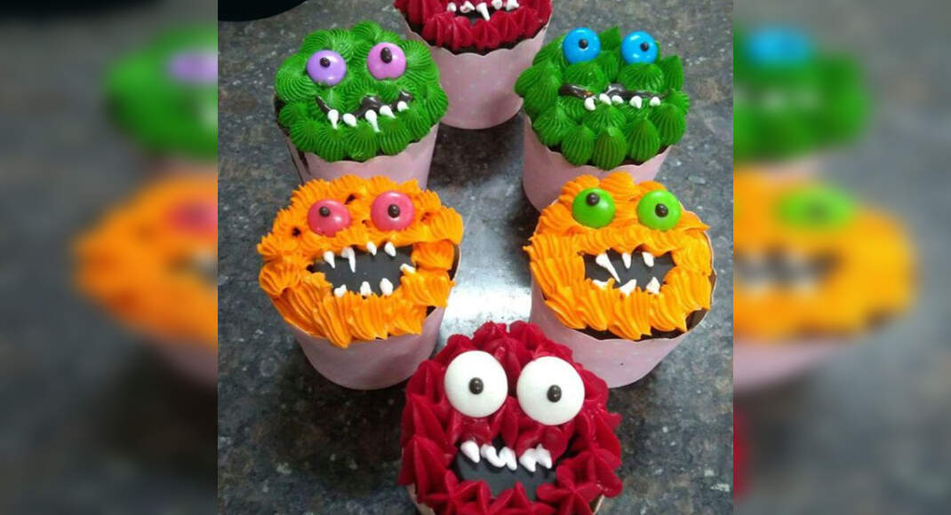 Halloween Cookies Recipe: How to Make Halloween Cookies Recipe | Homemade Halloween Cookies Recipe