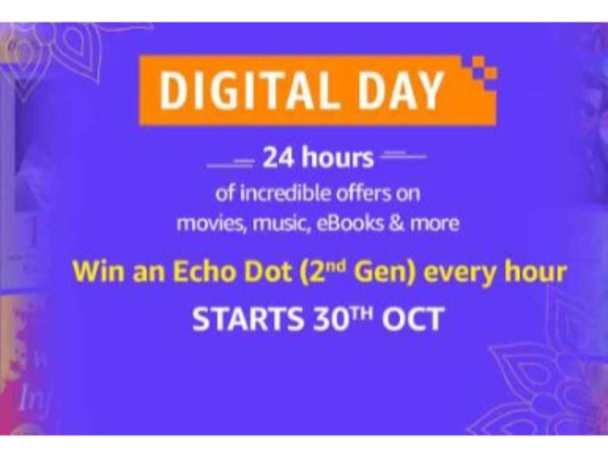 Amazon Digital Day Amazon Announces 24 Hour Digital Day To Offer Discounts And Deals