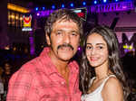 Chunkey Panday and Ananya Panday