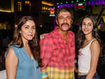 Chunkey Panday, Bhavna Panday and Ananya Panday