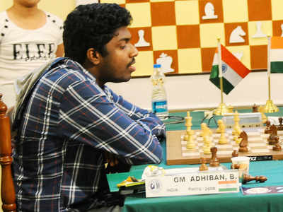 Adhiban beats Adams to tie for third in Isle of Man Chess