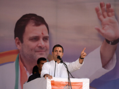 Rahul predicts 3-5% swing for Congress in MP, Chhattisgarh